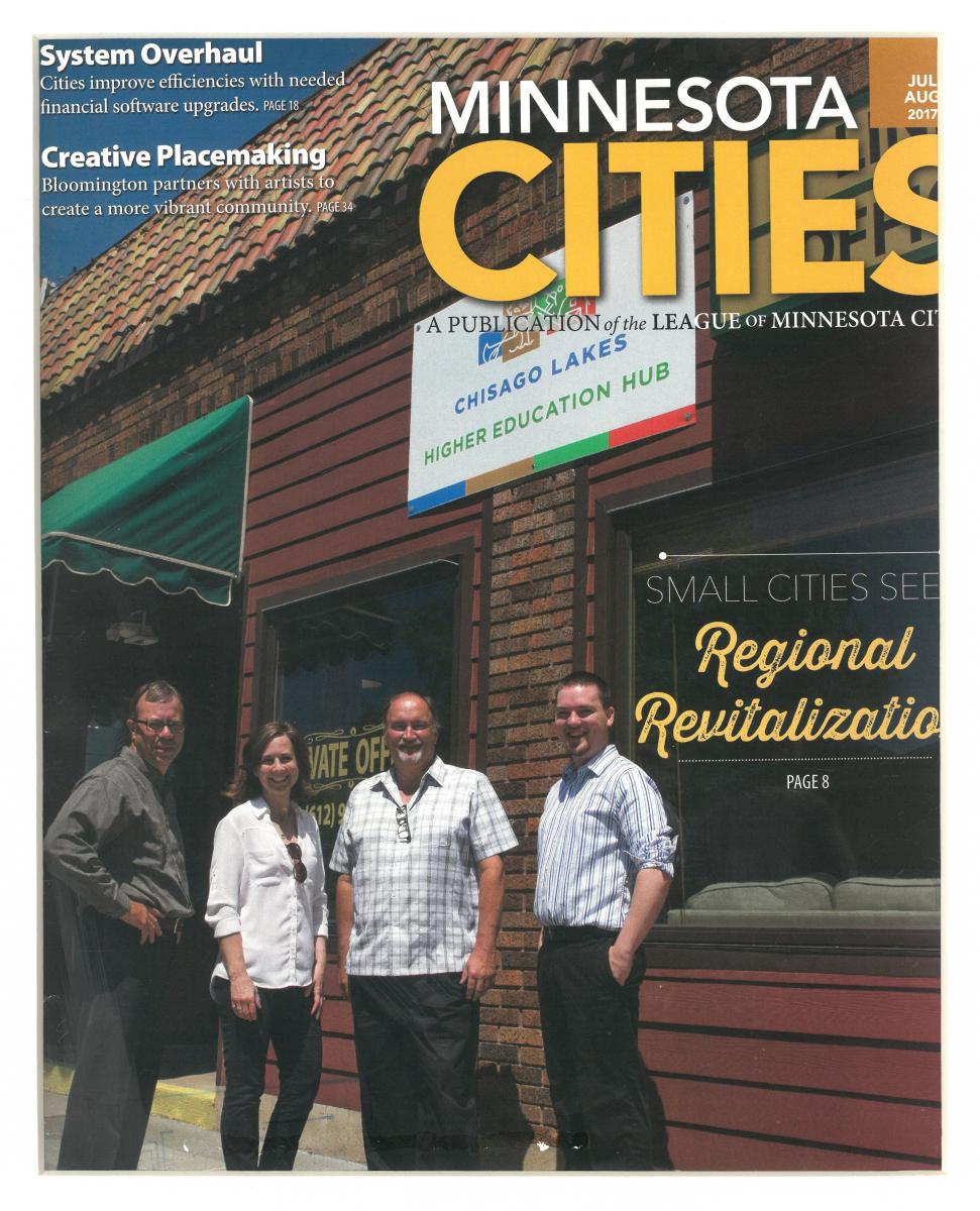 2017- City Recognition- Lindstrom on Cover of LMC Magazine- Cropped