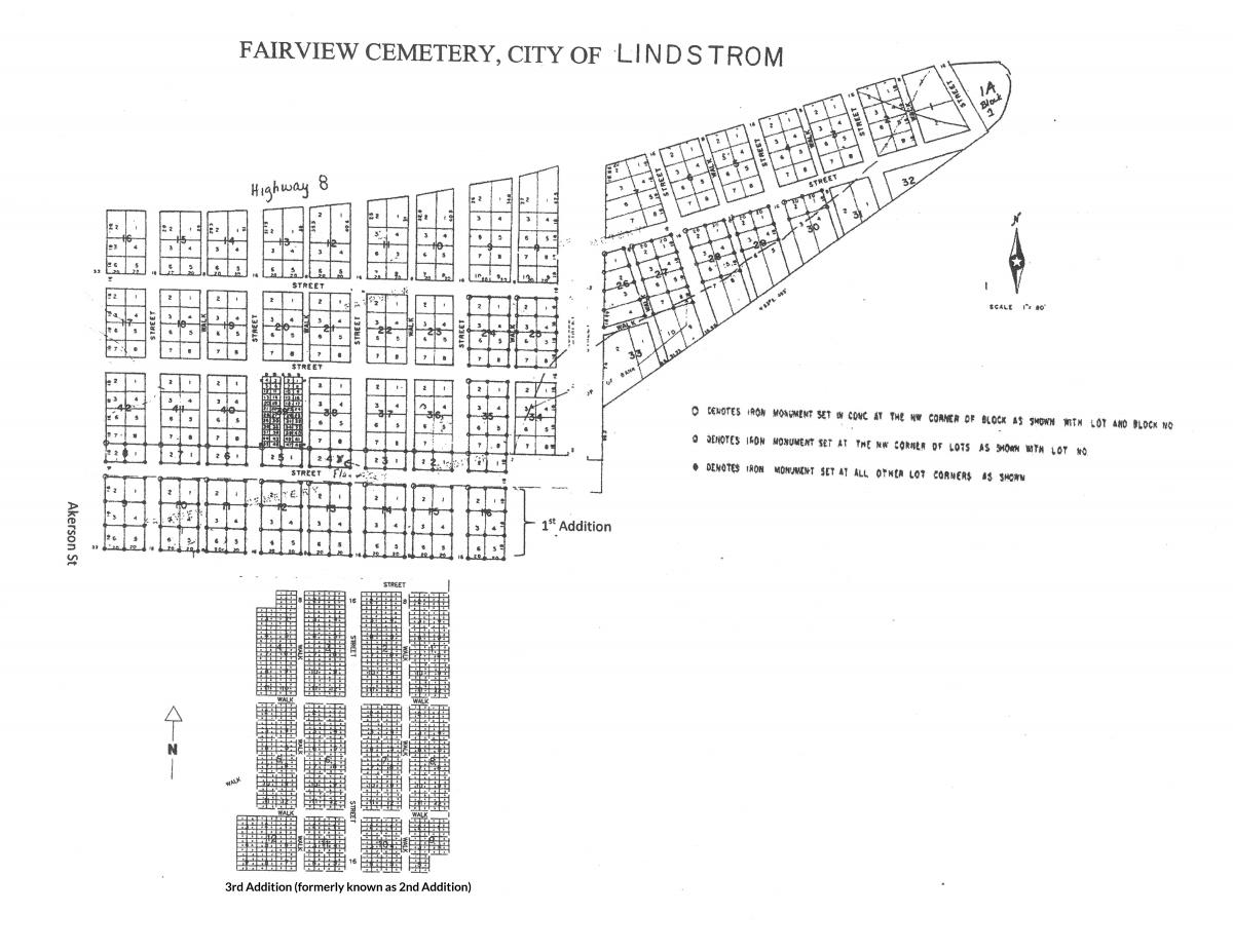 Fairview Cemetery General Map