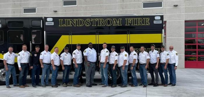 Lindstrom Fire Department Group Photo