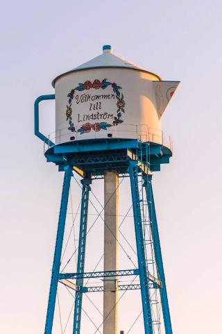 coffee pot water tower